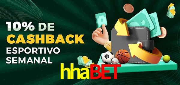 10% de bônus de cashback na hhabet